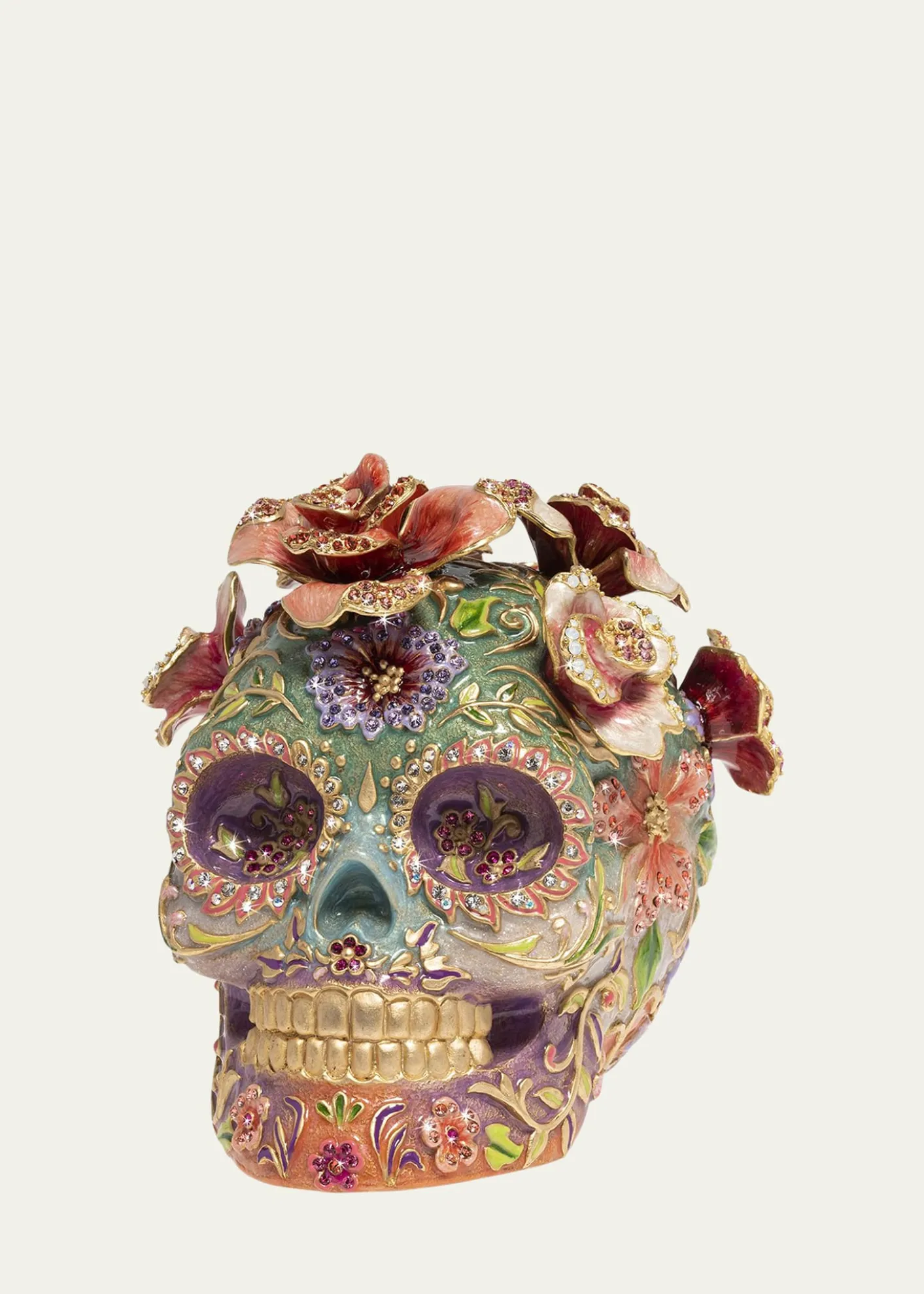 Jay StrongwaterCatrina Skull with Roses