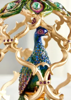 Jay StrongwaterDecorative Peacock Egg