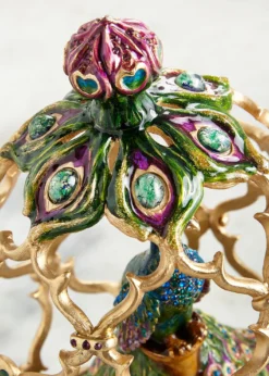 Jay StrongwaterDecorative Peacock Egg