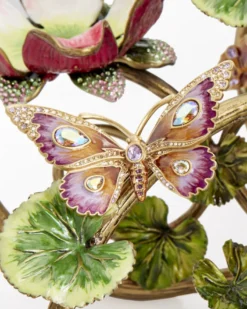 Jay StrongwaterFloral & Butterfly Candelabra