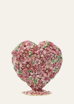 Jay StrongwaterFloral Heart Objet