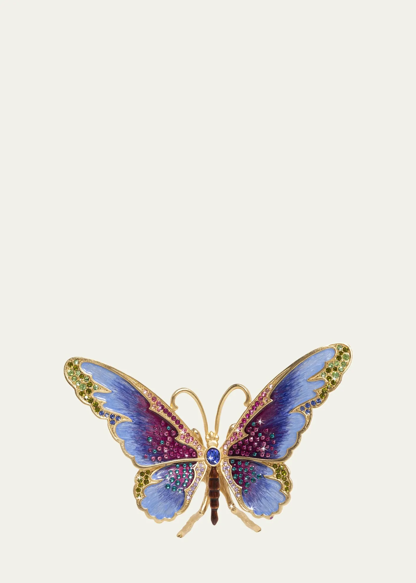 Jay StrongwaterLarge Butterfly Figurine