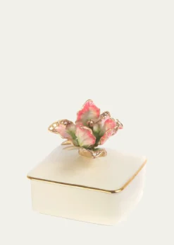 Jay StrongwaterTulip Porcelain Box