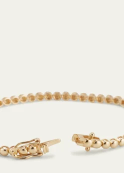 Jennifer Meyer18k Mini Bezel Tennis Bracelet