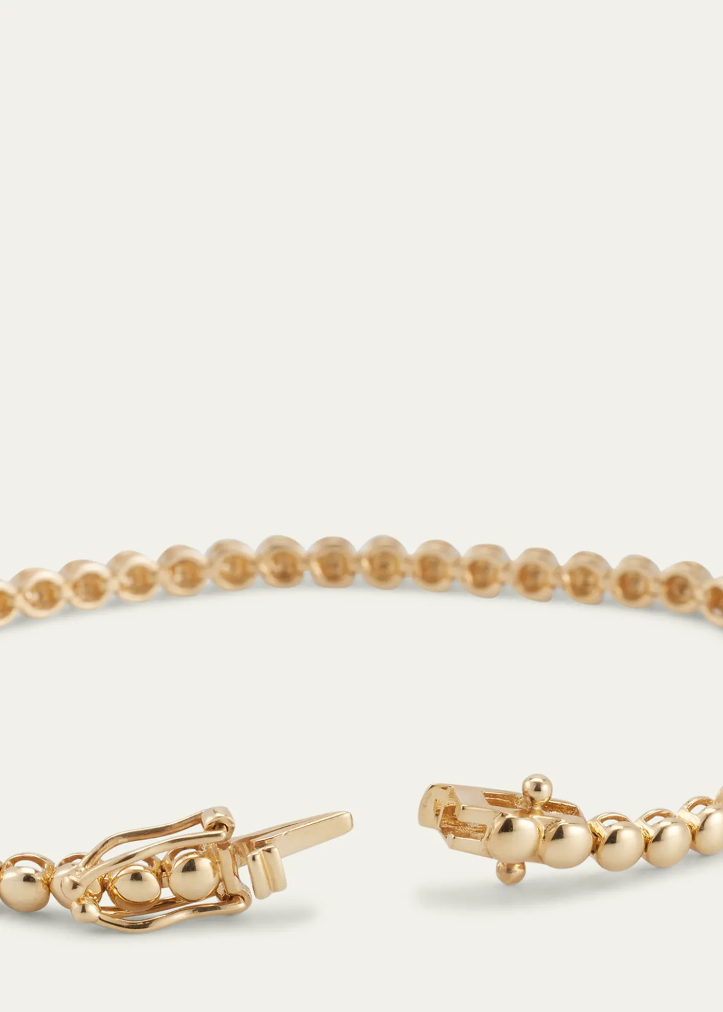 Jennifer Meyer18k Mini Bezel Tennis Bracelet