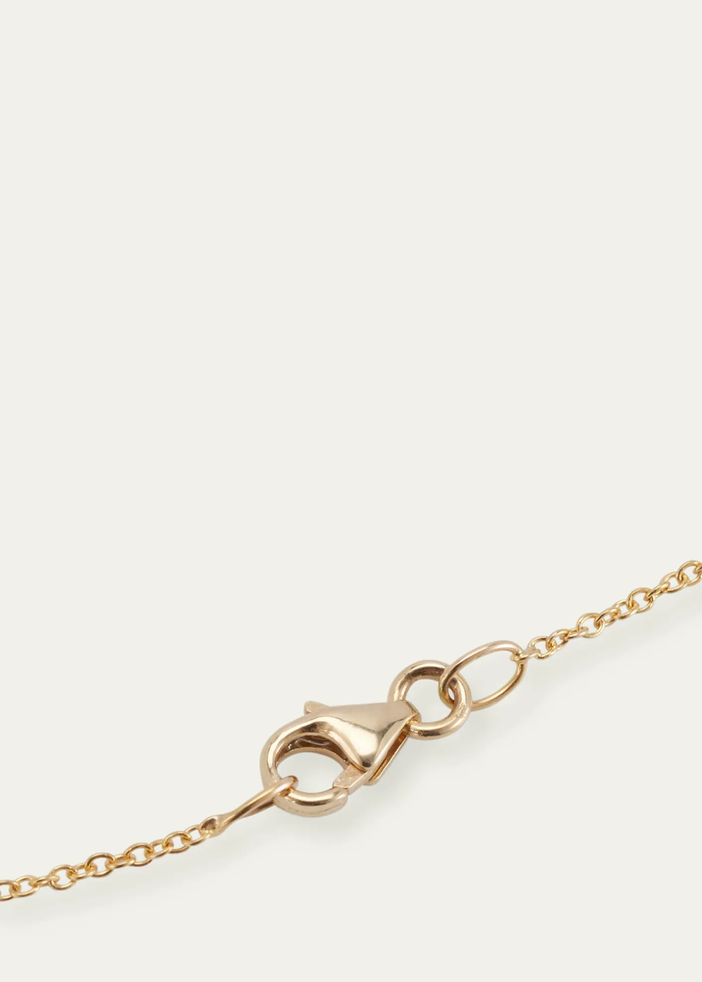 Jennifer Meyer18k Yellow Gold Mini Clover Chain Bracelet