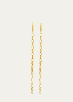 Jennifer MeyerEdith Link Stud Earrings with Edith Link Fringe