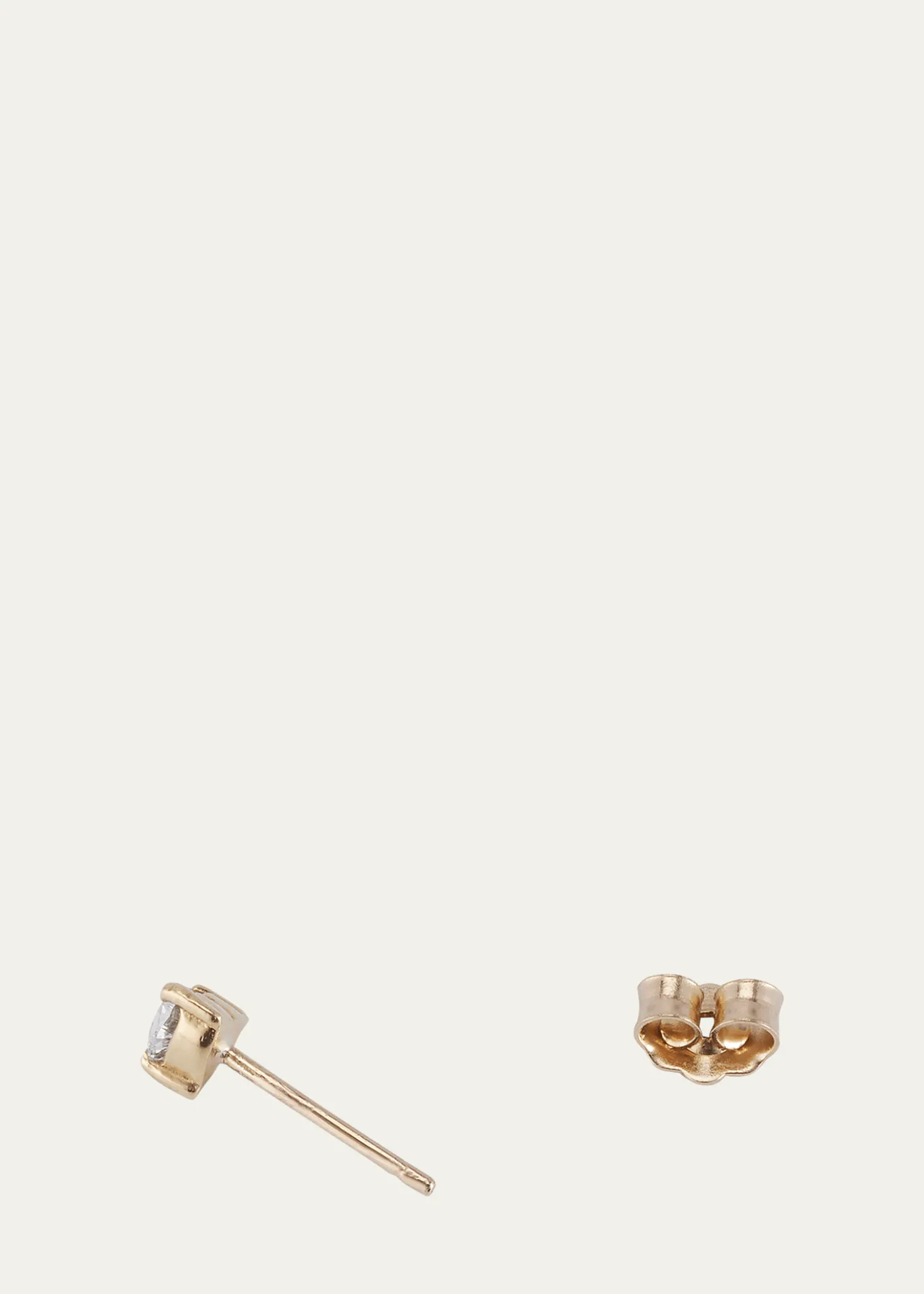 Jennifer MeyerHeart-Cut Diamond Stud Earring, Single