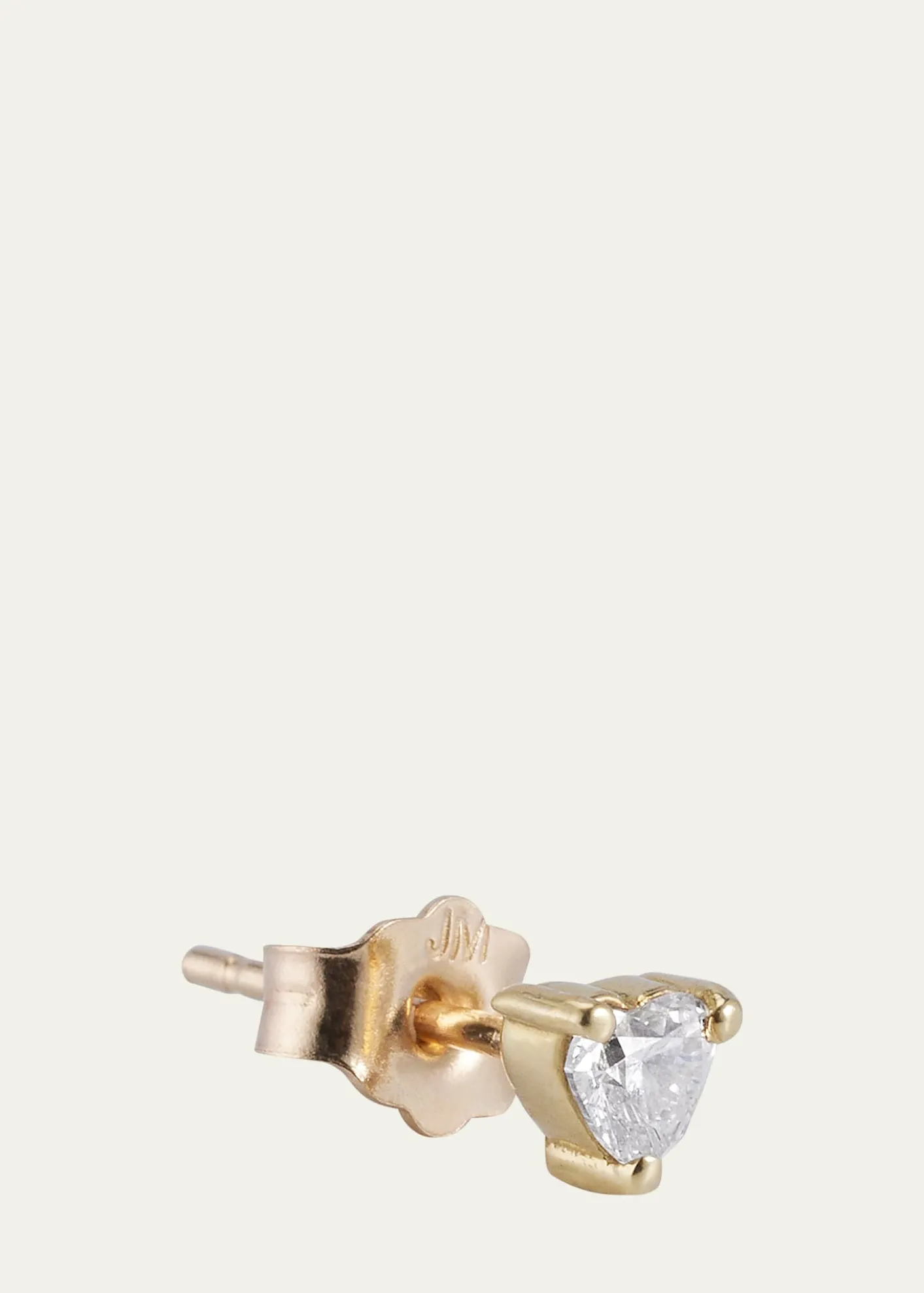 Jennifer MeyerHeart-Cut Diamond Stud Earring, Single