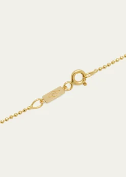 Jennifer Meyer18k Good Luck Pendant Necklace with Diamonds