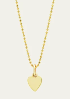 Jennifer Meyer18k Heart Charm Necklace
