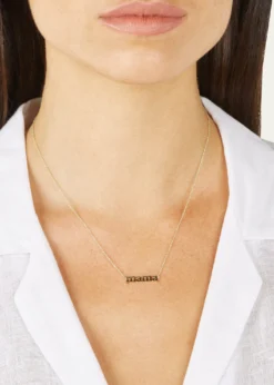 Jennifer Meyer18k Mama Pendant Necklace