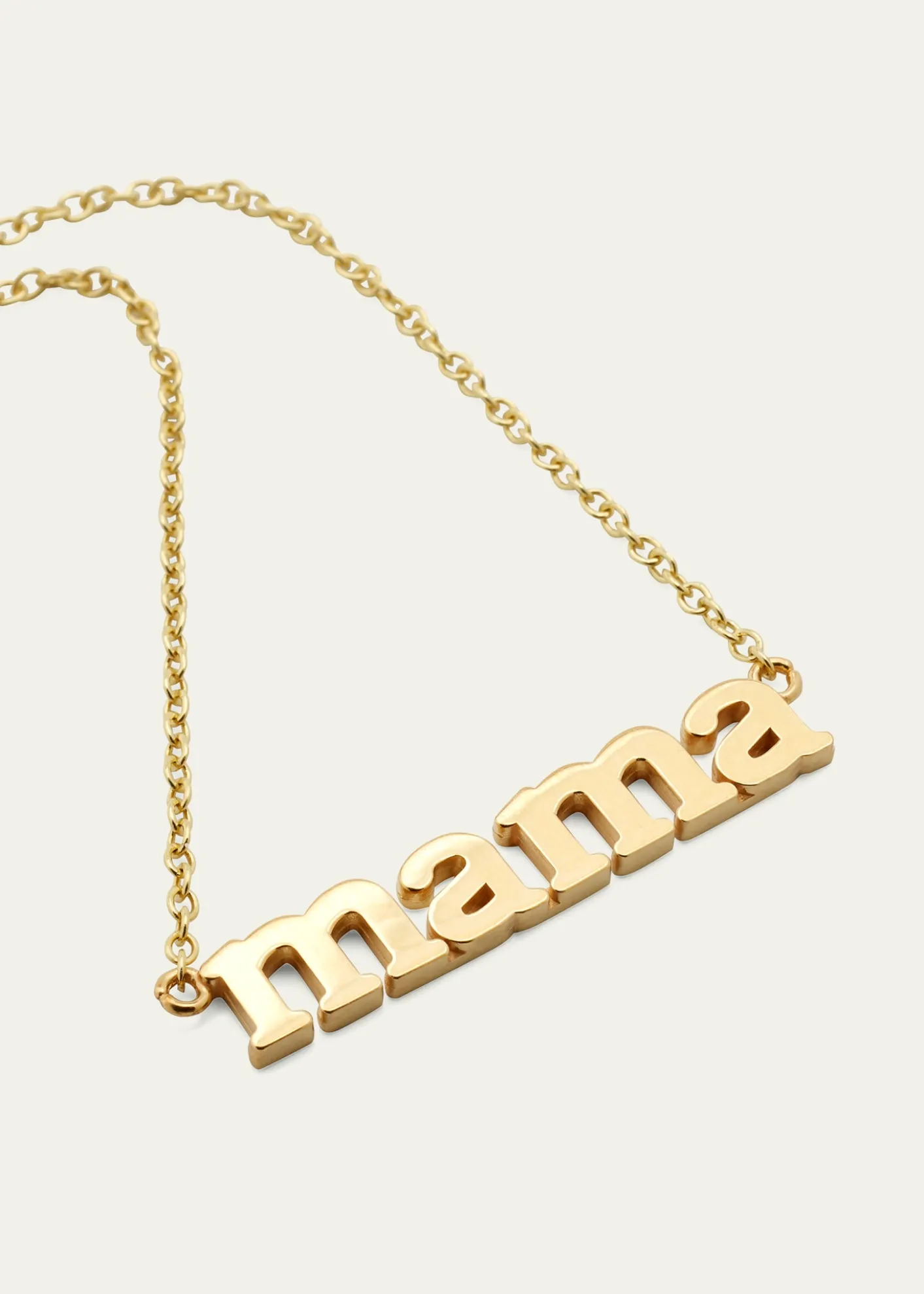 Jennifer Meyer18k Mama Pendant Necklace