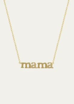 Jennifer Meyer18k Mama Pendant Necklace
