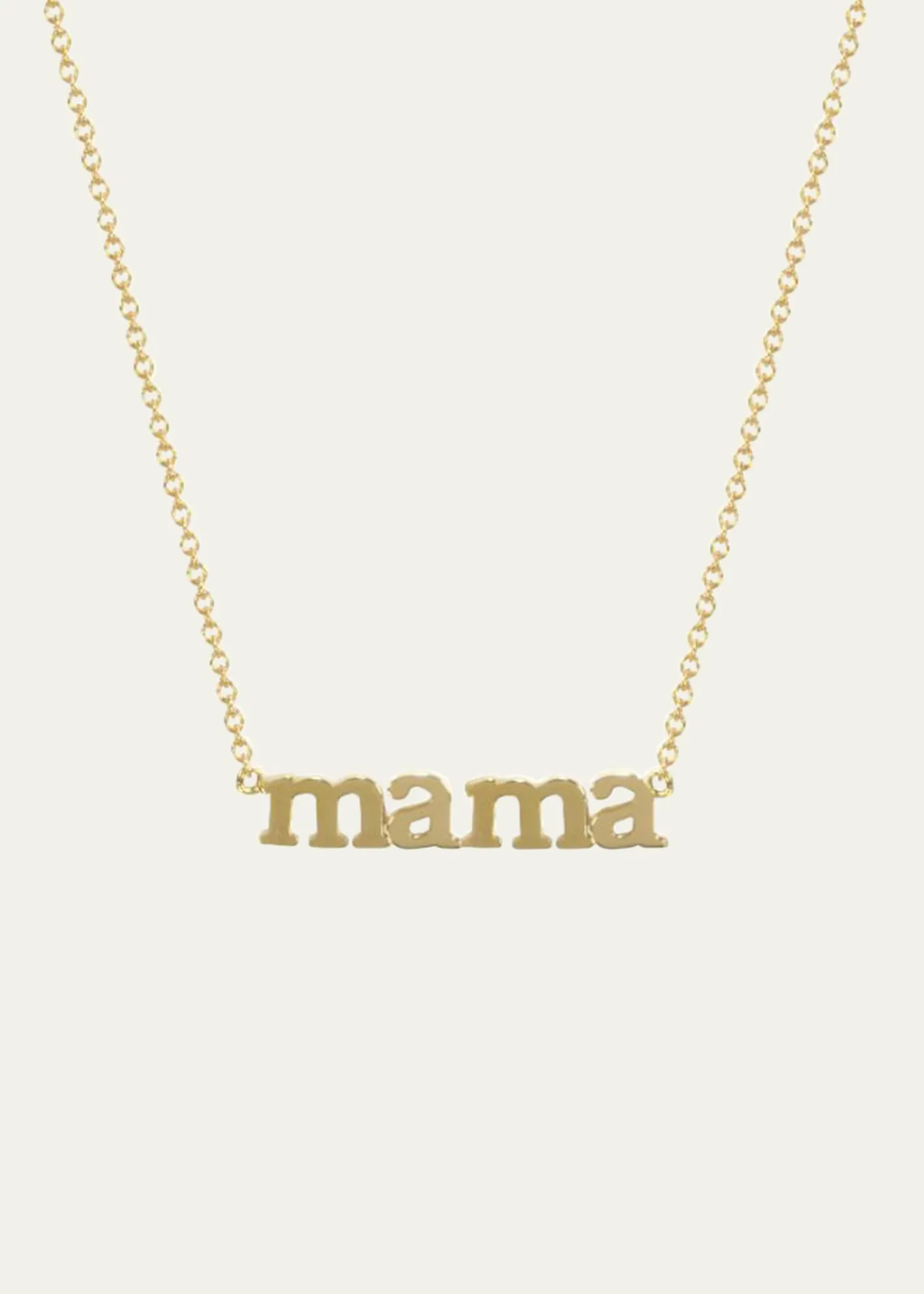 Jennifer Meyer18k Mama Pendant Necklace