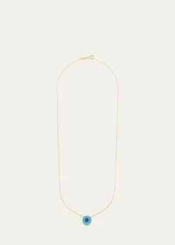 Jennifer Meyer18k Mini Evil Eye Necklace