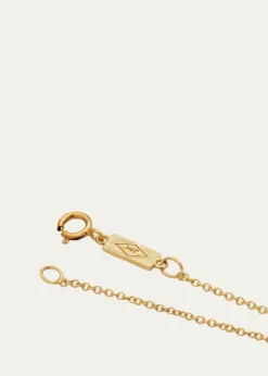 Jennifer Meyer18k Mini Inlay Heart Necklace