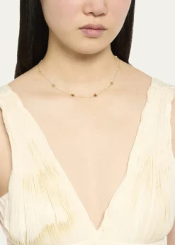 Jennifer Meyer18k Yellow Gold Hearts by The Inch Necklace