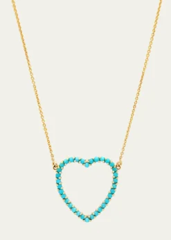 Jennifer MeyerLarge Open Heart Necklace
