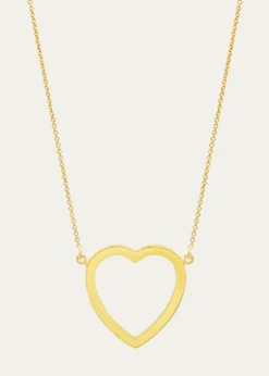 Jennifer MeyerLarge Open Heart Necklace