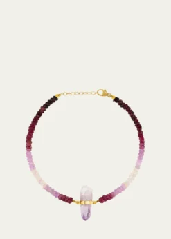 JIA JIAArizona 14K Ruby and Amethyst Bracelet