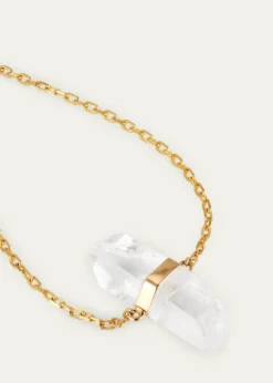 JIA JIACrystal Quartz Gold Chain Bracelet