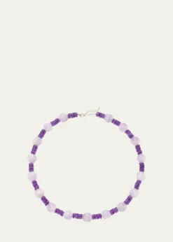 JIA JIA14K Atlas Amethyst Necklace