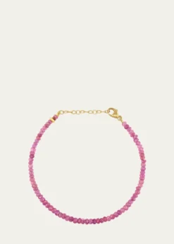 JIA JIA14K Pink Sapphire Bracelet