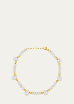 JIA JIAOcean 14K Gold and Pearl Bracelet
