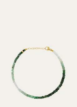 JIA JIAOmbré Emerald Beaded Bracelet