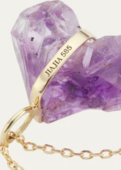 JIA JIA14K February Birthstone Pendant Necklace