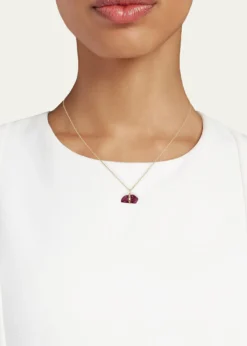 JIA JIA14K July Birthstone Pendant Necklace