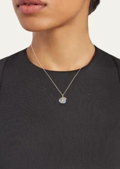JIA JIA14K March Birthstone Pendant Necklace