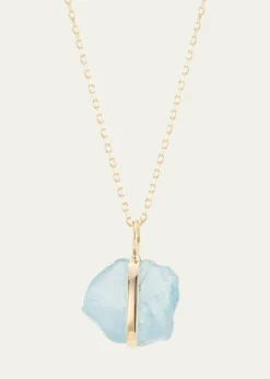 JIA JIA14K March Birthstone Pendant Necklace