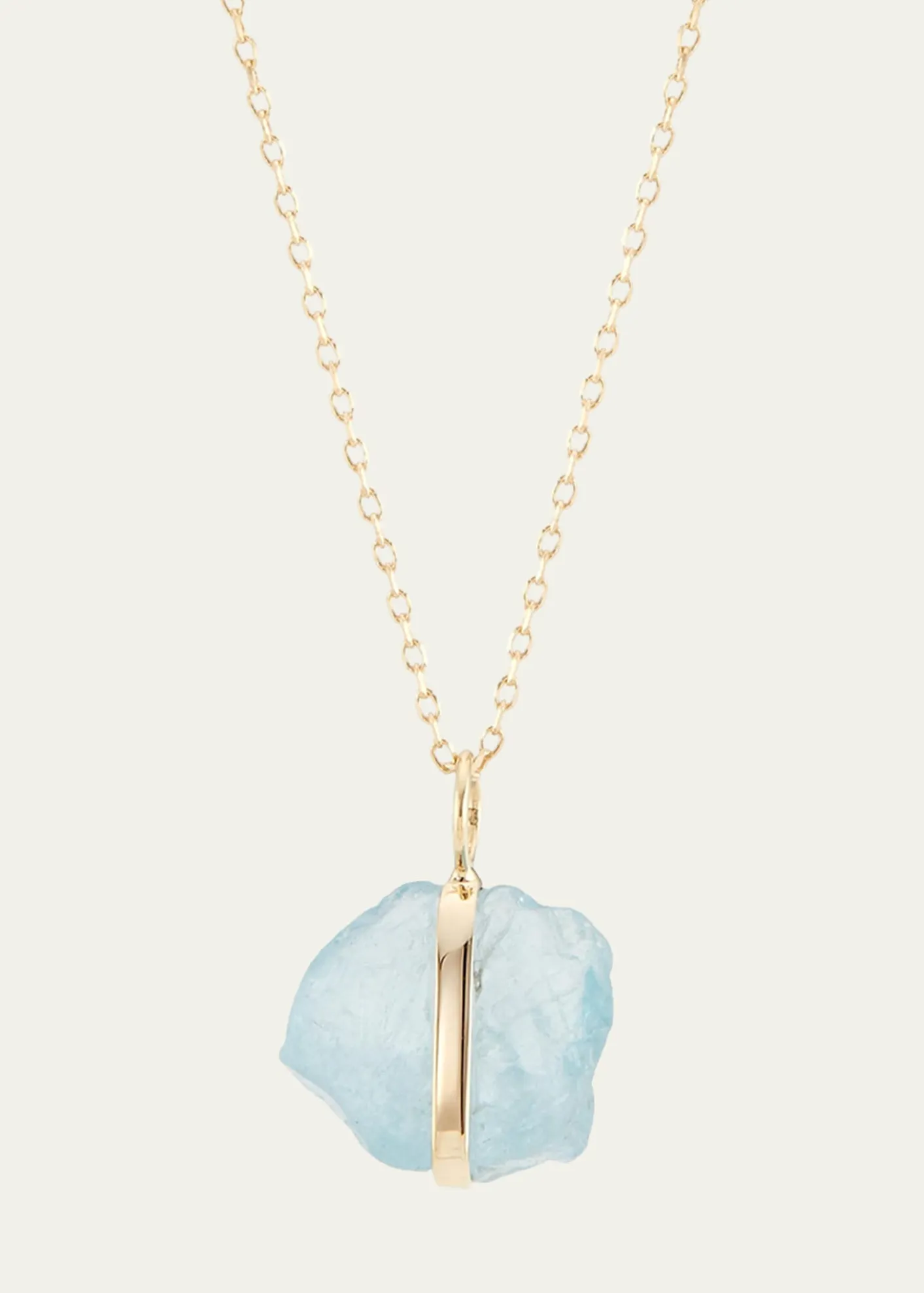 JIA JIA14K March Birthstone Pendant Necklace