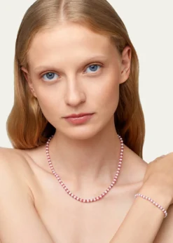 JIA JIAOcean Connection Pink Sapphire and Pearl Bracelet