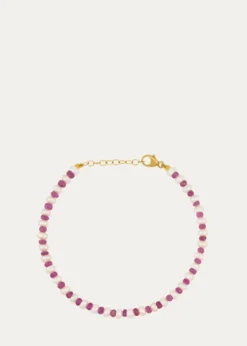 JIA JIAOcean Connection Pink Sapphire and Pearl Bracelet