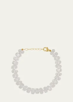 JIA JIAOracle Crystal Quartz Large Gemstone Bracelet