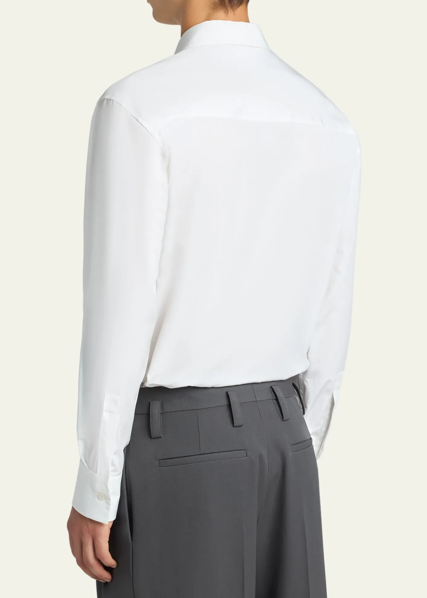Jil SanderMen's Concealed-Placket Cotton Sport Shirt