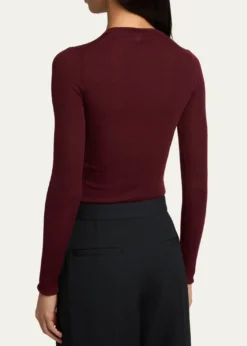Jil SanderRibbed Wool Crewneck Sweater