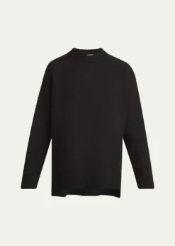 Jil SanderSuperfine Merino Wool Oversized Crewneck Sweater