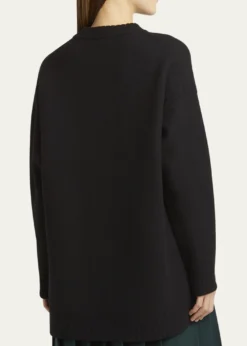 Jil SanderSuperfine Merino Wool Oversized Crewneck Sweater