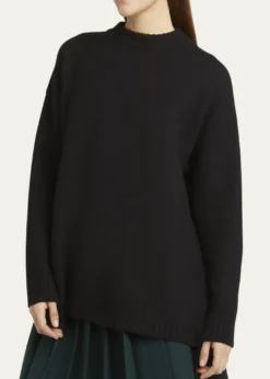 Jil SanderSuperfine Merino Wool Oversized Crewneck Sweater