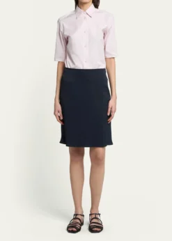 Jil SanderViscose Knee-Length Bias Skirt