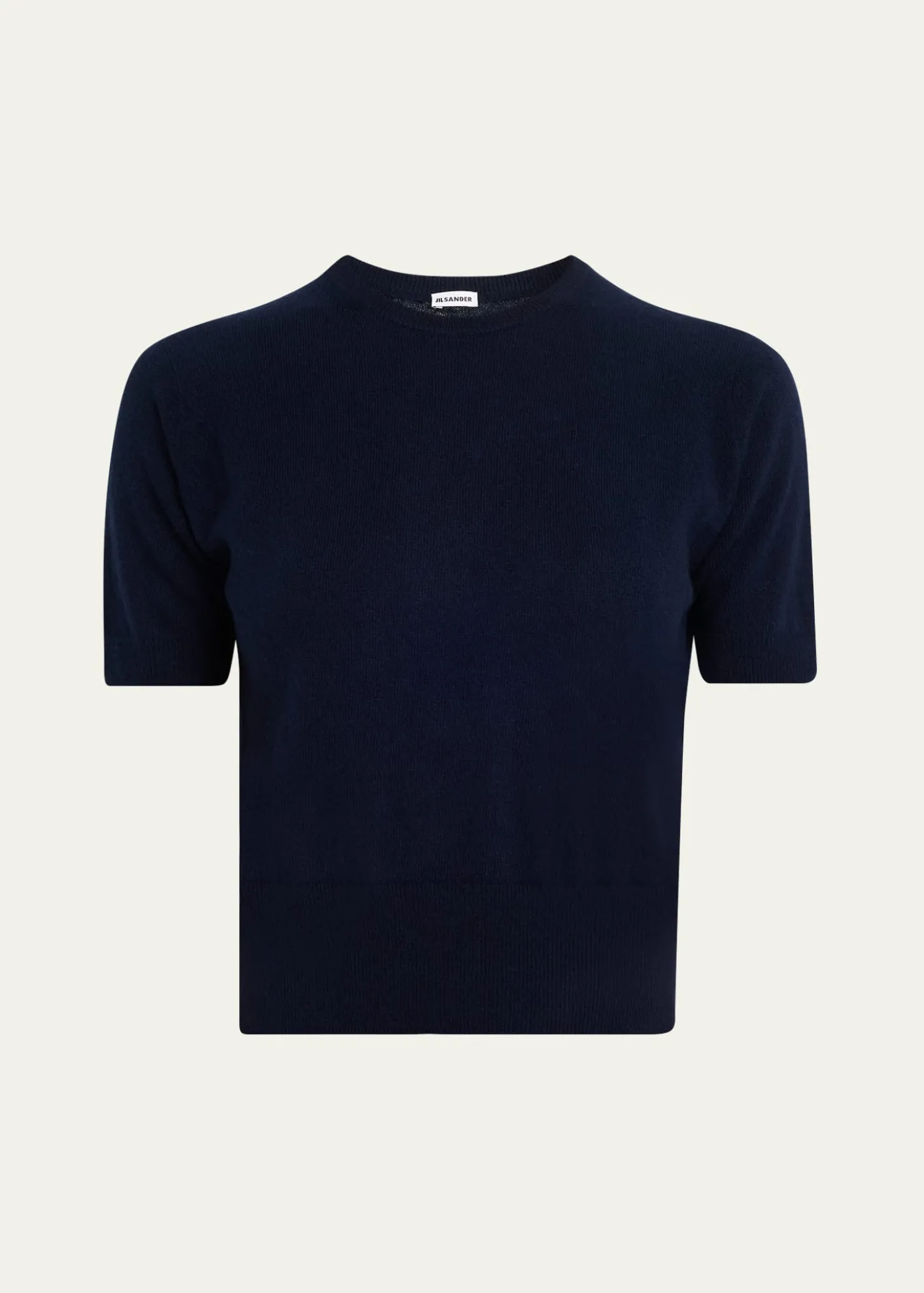 Jil SanderWool-Cashmere Knit Short-Sleeve T-Shirt