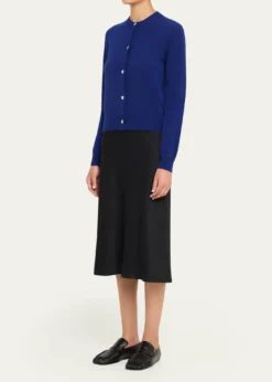 Jil SanderWool Crewneck Cardigan