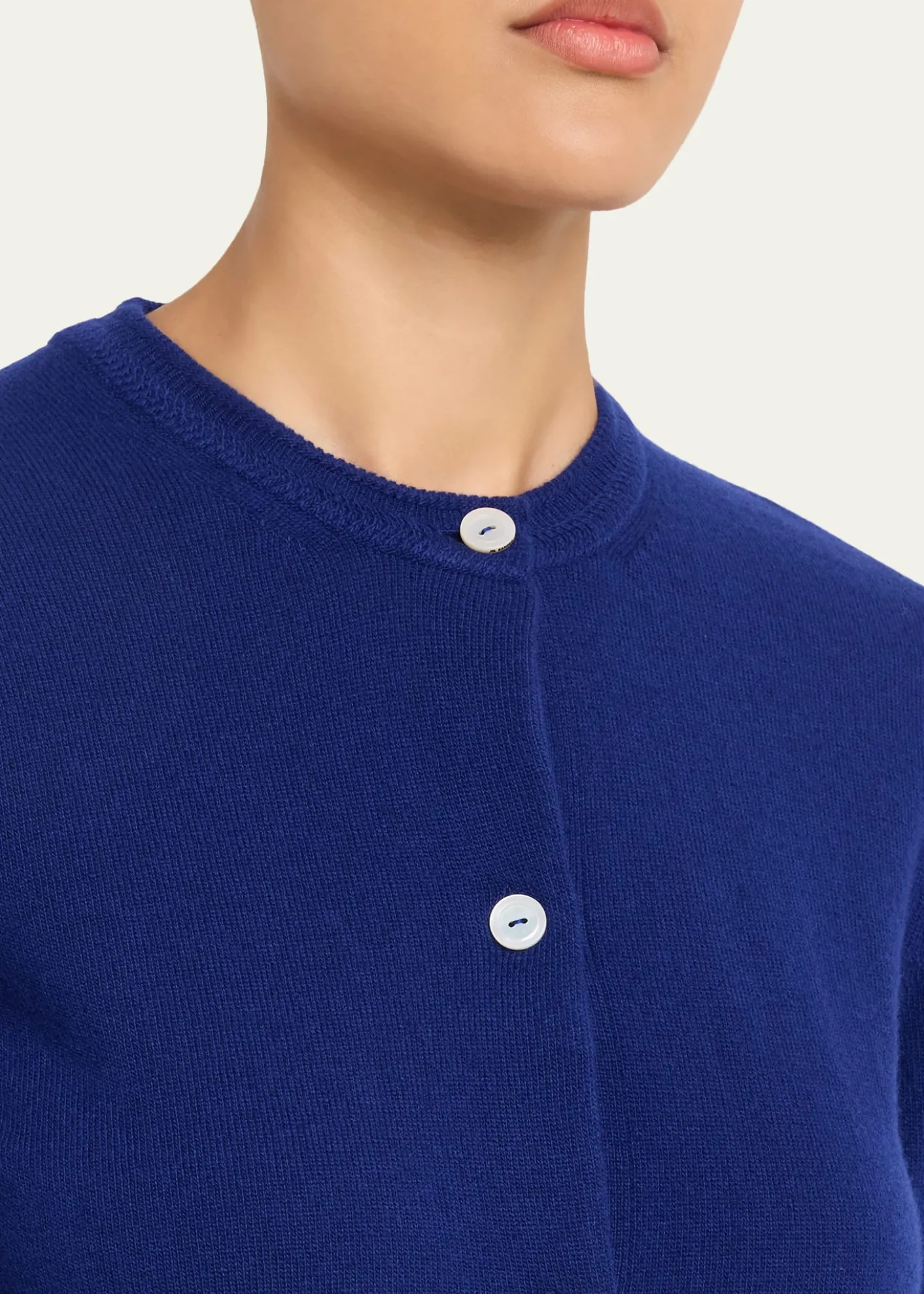 Jil SanderWool Crewneck Cardigan