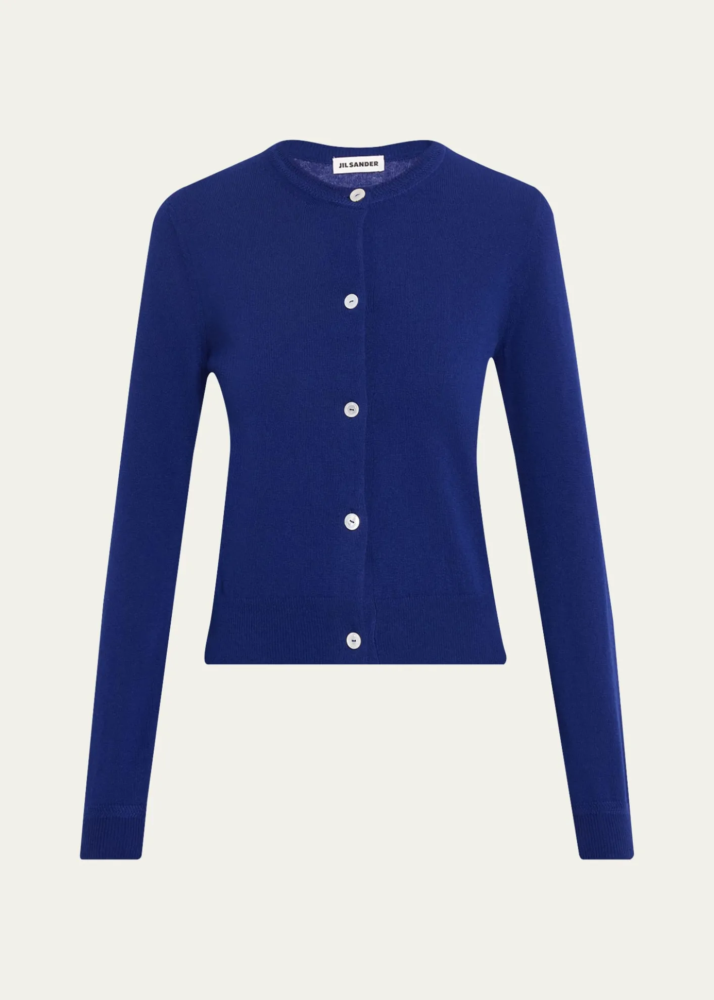 Jil SanderWool Crewneck Cardigan