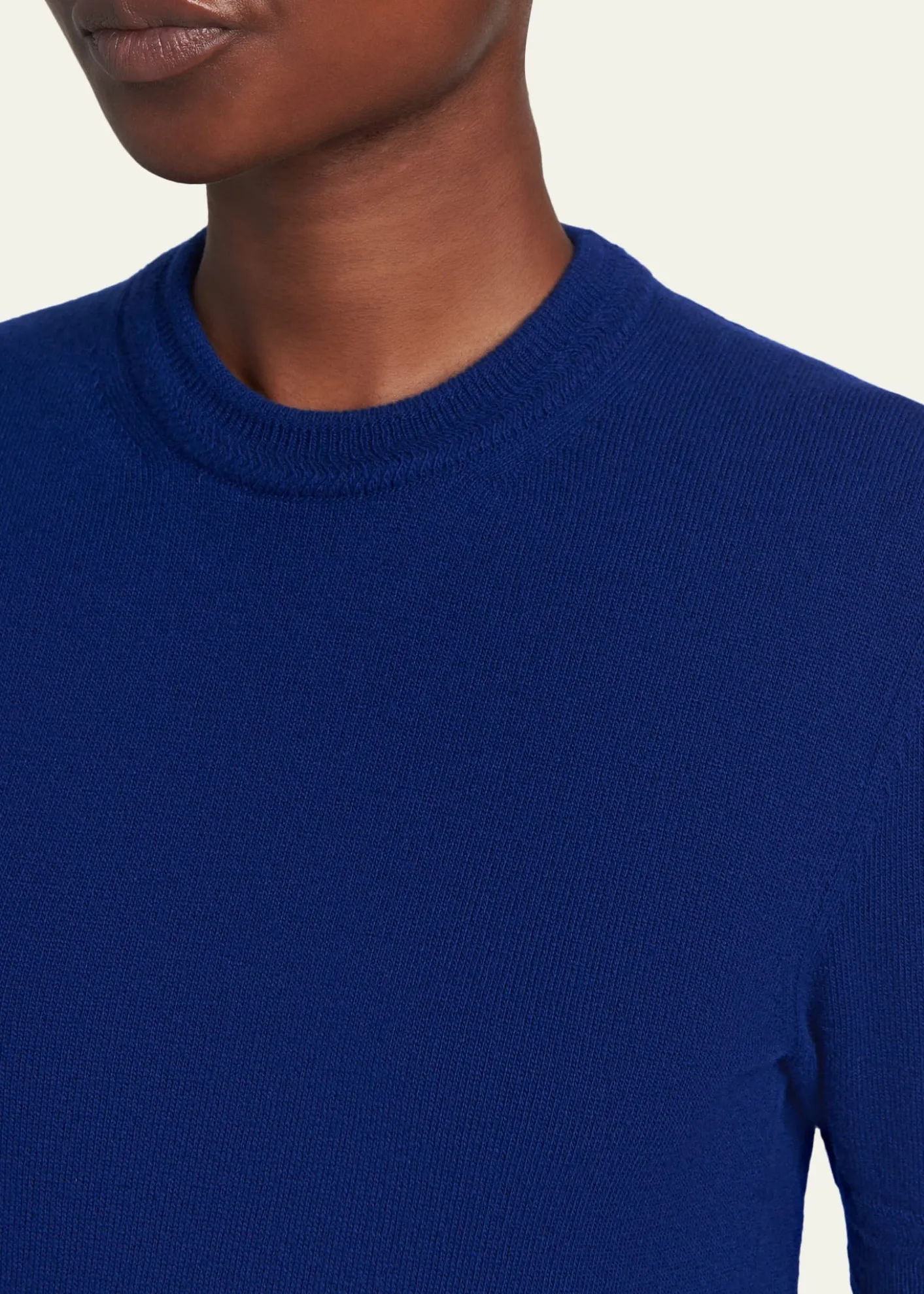 Jil SanderWool Knit Short-Sleeve T-Shirt