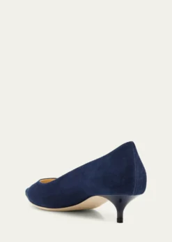Jimmy ChooAmelia Suede Kitten-Heel Pumps